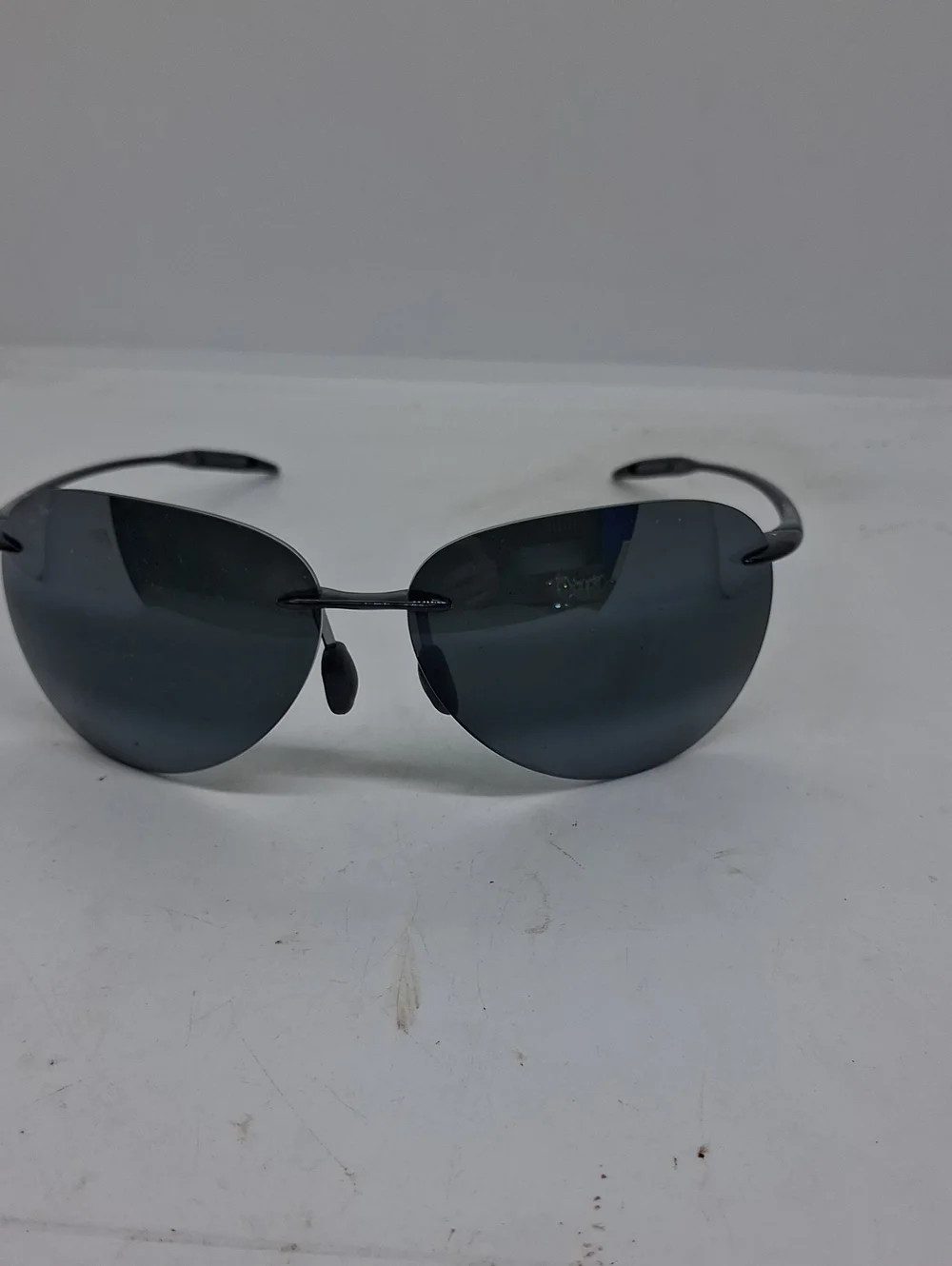 NWOT Mens Maui Jim MJ Sport MJ0421S  Black Sunglasses